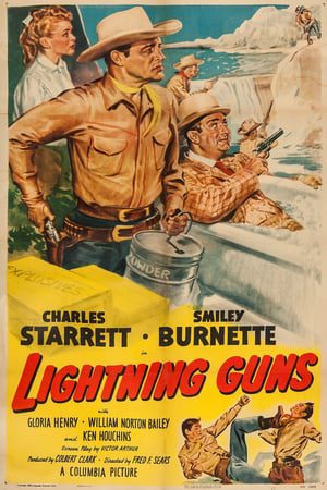 Lightning Guns (1950) starring Charles Starrett on DVD on DVD